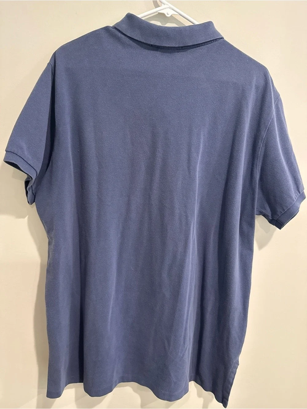 Ralph Lauren Men’s Navy Polo with Orange Pony Embroidery